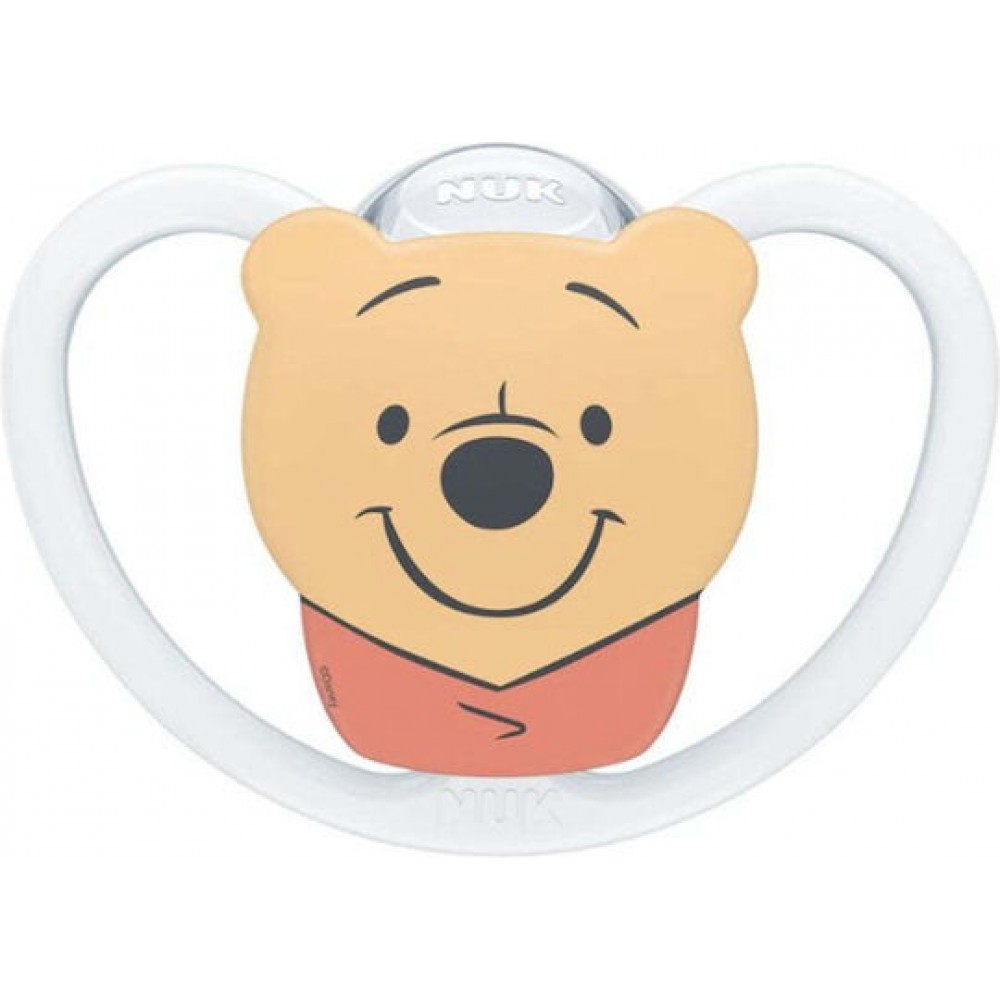 Nuk Πιπίλα Σιλικόνης για 6-18 μηνών Star Disney Winnie The Pooh (10176354)