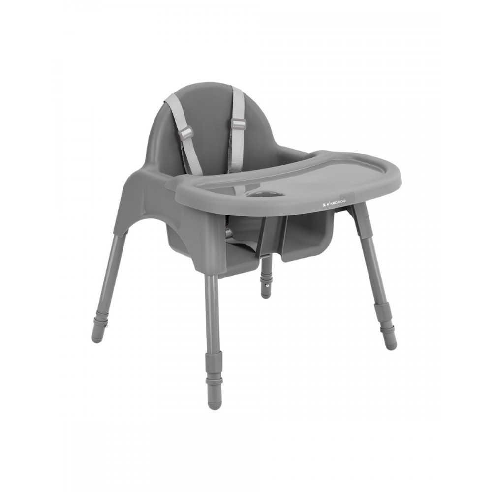 Kikkaboo Καρεκλάκι Φαγητού 2in1 Jammy Grey (31004010178) Kikkaboo Καρεκλάκι Φαγητού 2in1 Jammy Grey (31004010178)