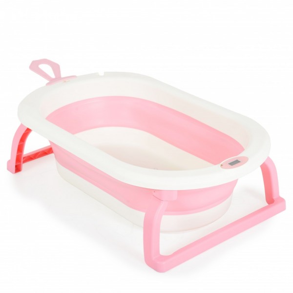 Cangaroo Πτυσσόμενη Μπανιέρα Terra Pink με Ψηφιακό Θερμόμετρο (3800146270209) Cangaroo Πτυσσόμενη Μπανιέρα Terra Pink με Ψηφιακό Θερμόμετρο (3800146270209)