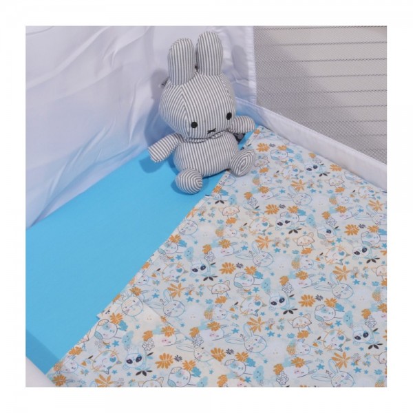 Baby Oliver Σετ Σεντόνια Λίκνου 2 τμχ Blue (46-6704/200) Baby Oliver Σετ Σεντόνια Λίκνου 2 τμχ Blue (46-6704/200)