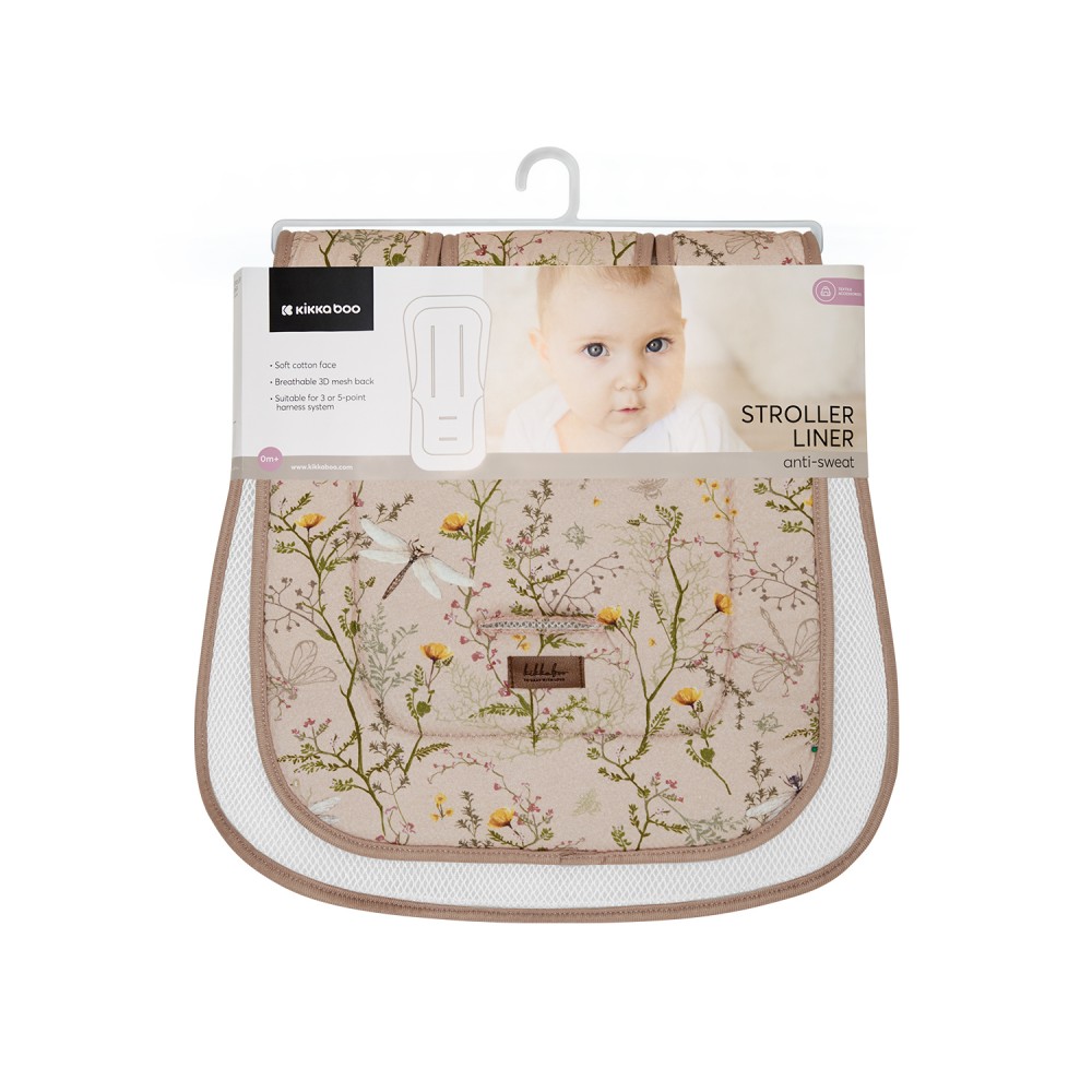 Kikka Boo Αντιιδρωτικό Κάλυμμα Καροτσιού - Secret Garden Beige (31108040150) Kikka Boo Αντιιδρωτικό Κάλυμμα Καροτσιού - Secret Garden Beige (31108040150)