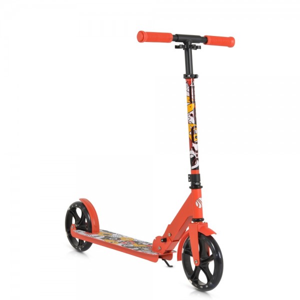 Byox Scooter με Αμορτισέρ Monster Red (3800146228705) Byox Scooter με Αμορτισέρ Monster Red (3800146228705)