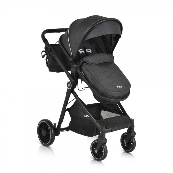Moni Καρότσι  2 σε 1 Rio Black (3800146236328) Moni Καρότσι  2 σε 1 Rio Black (3800146236328)