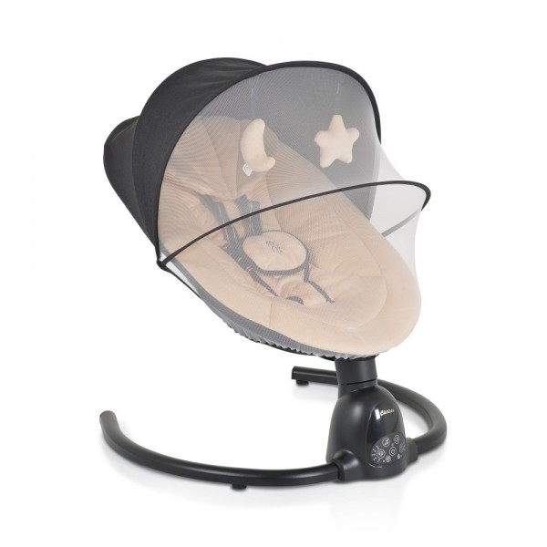 Cangaroo Ηλεκτρικό Ρηλάξ-Κούνια Clarissa Beige (3800146249441)