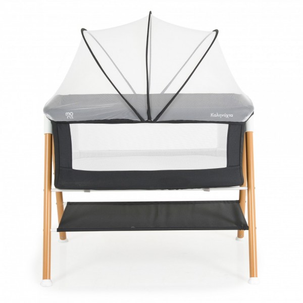 Λίκνο Cangaroo Kalinixta με Κουνουπιέρα Premium Black (3800146249656) Λίκνο Cangaroo Kalinixta με Κουνουπιέρα Premium Black (3800146249656)