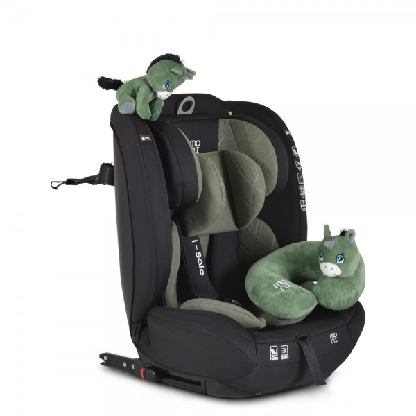 Cangaroo Κάθισμα Αυτοκινήτου 76-150 cm Isafe Dark Green (3801005151554) Cangaroo Κάθισμα Αυτοκινήτου 76-150 cm Isafe Dark Green (3801005151554)