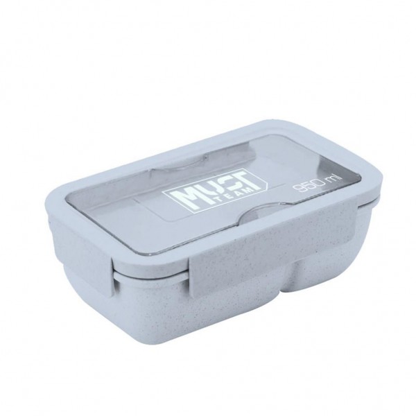 Must  Φαγητοδοχείο 950ml PP Πλαστικό με πιρούνι και κουτάλι Σιελ (585182) Must  Φαγητοδοχείο 950ml PP Πλαστικό με πιρούνι και κουτάλι Σιελ (585182)