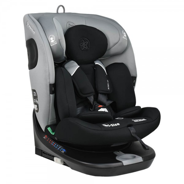 Bebestars Κάθισμα Αυτοκινήτου Supreme i-Size 360° Ice Grey (905-176) Bebestars Κάθισμα Αυτοκινήτου Supreme i-Size 360° Ice Grey (905-176)