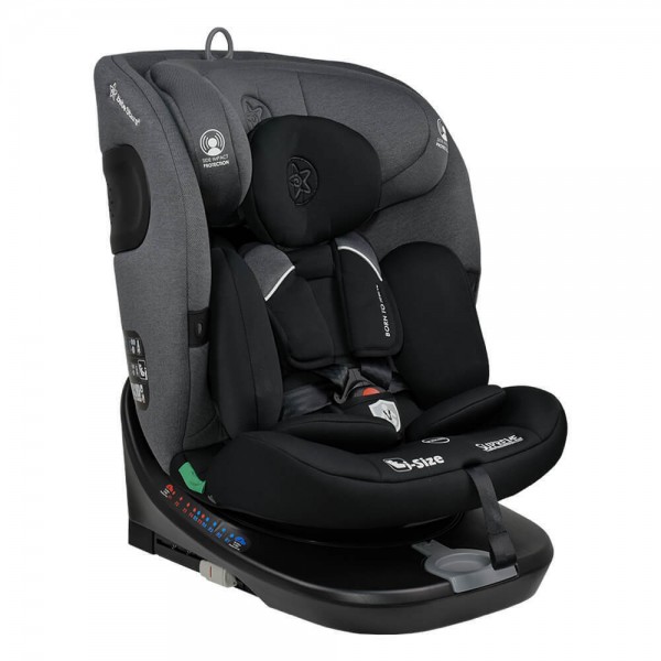 Bebestars Κάθισμα Αυτοκινήτου Supreme i-Size 360° Steel Grey (905-186) Bebestars Κάθισμα Αυτοκινήτου Supreme i-Size 360° Steel Grey (905-186)