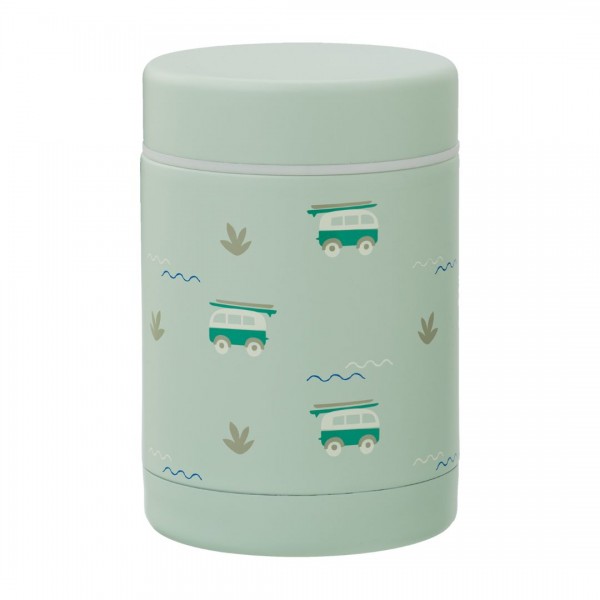 Fresk Stainless steel double-walled food warmer 300ml - Surf Boy (FR-FD100-11) Fresk Stainless steel double-walled food warmer 300ml - Surf Boy (FR-FD100-11)