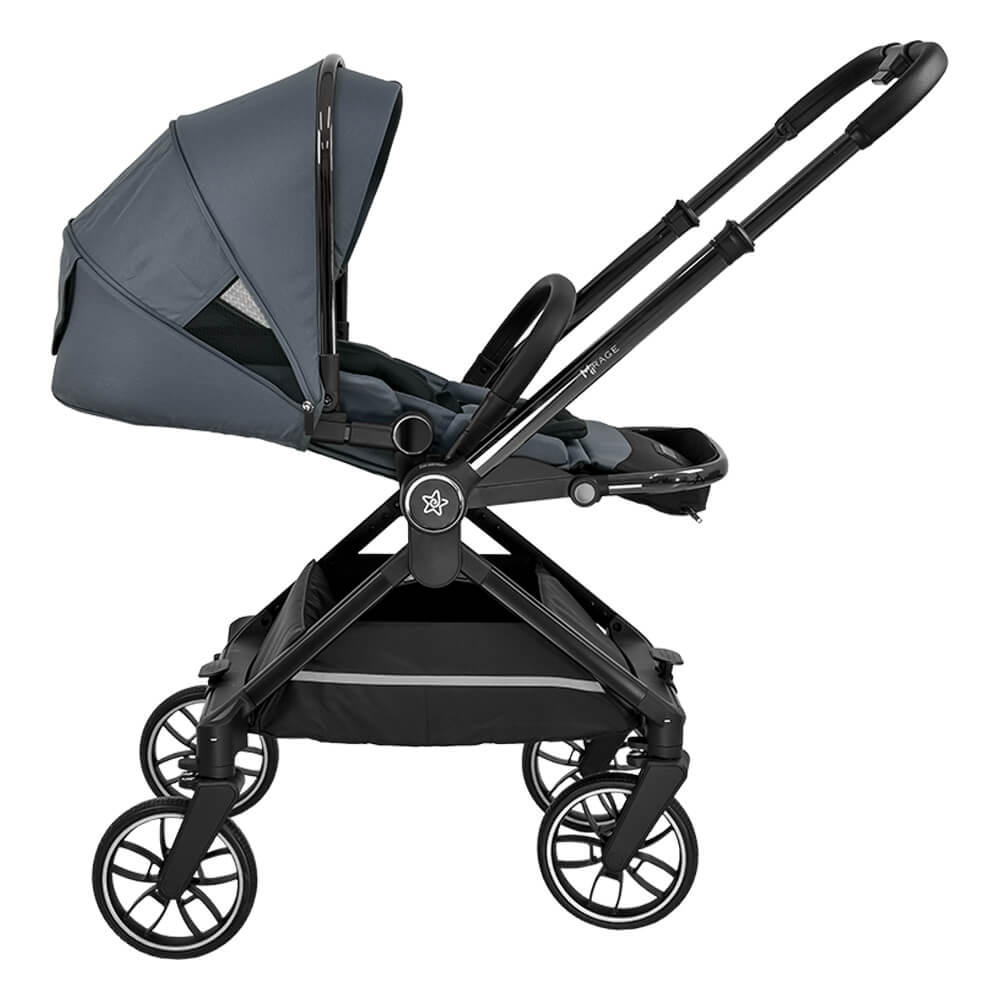 Bebestars Πολυκαρότσι Mirage 2σε1 Grey (331-188) Bebestars Πολυκαρότσι Mirage 2σε1 Grey (331-188)