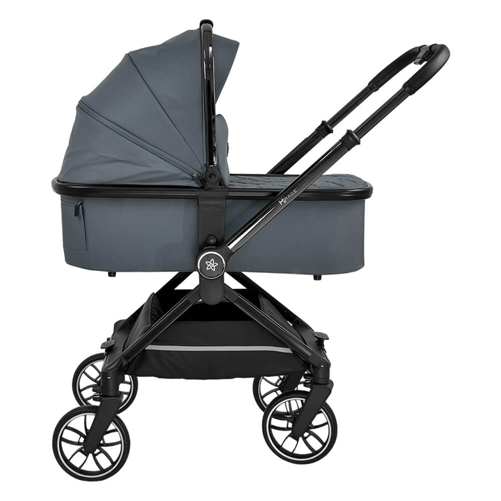Bebestars Πολυκαρότσι Mirage 2σε1 Grey (331-188) Bebestars Πολυκαρότσι Mirage 2σε1 Grey (331-188)