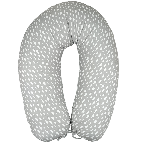 Baby Star Μαξιλάρι Θηλασμού 180cm Γκρι Συννεφάκια (Δ058.ΣΥΝ.ΓΚ.L) Baby Star Μαξιλάρι Θηλασμού 180cm Γκρι Συννεφάκια (Δ058.ΣΥΝ.ΓΚ.L)