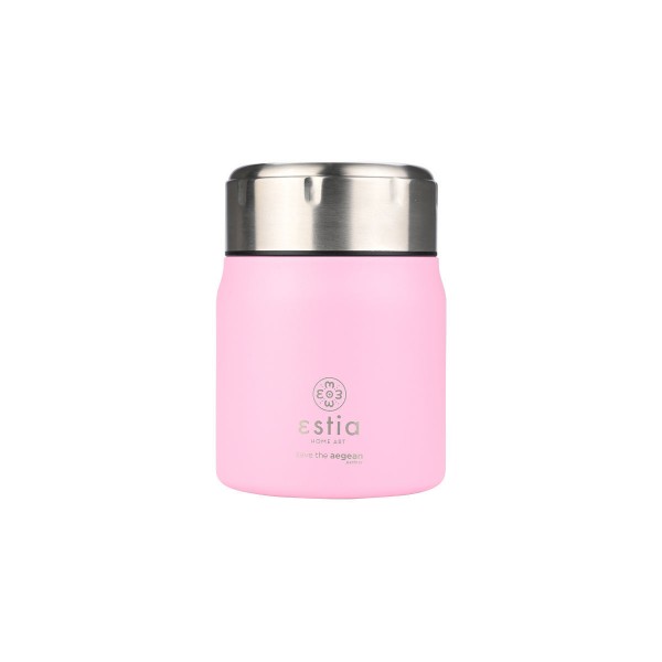 Estia Home Θερμός από ανοξείδωτο ατσάλι φαγητού Lunch Pots 500ml Blossom Rose (01-21665) Estia Home Θερμός από ανοξείδωτο ατσάλι φαγητού Lunch Pots 500ml Blossom Rose (01-21665)