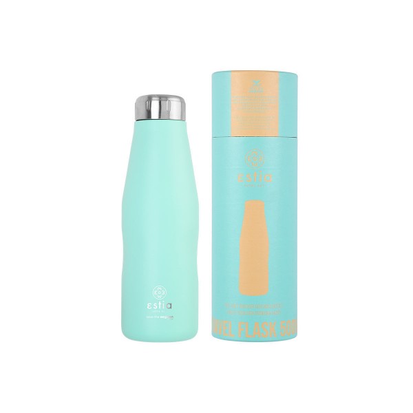 Estia θερμός Travel Flask Save The Aegean 500ml Bermuda Green (01-9793) Estia θερμός Travel Flask Save The Aegean 500ml Bermuda Green (01-9793)