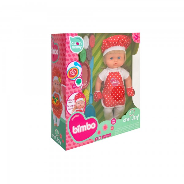 Bimbo Κούκλα Chef Joy με πλαστελίνες (06679) Bimbo Κούκλα Chef Joy με πλαστελίνες (06679)