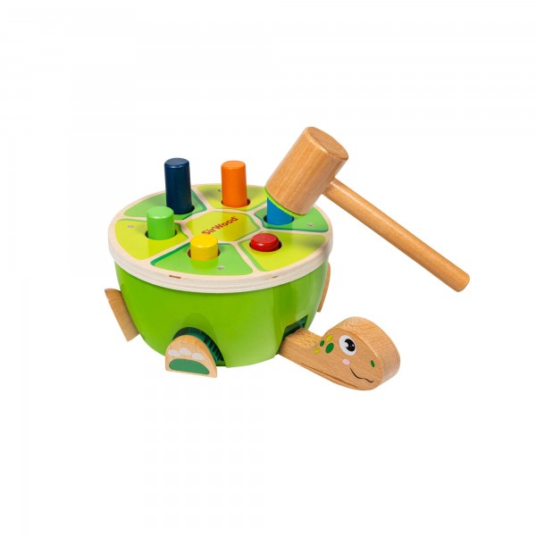 Sirwood Ξύλινη Εκπαιδευτική Χελώνα  Turtle Pounding Bench (08826) Sirwood Ξύλινη Εκπαιδευτική Χελώνα  Turtle Pounding Bench (08826)