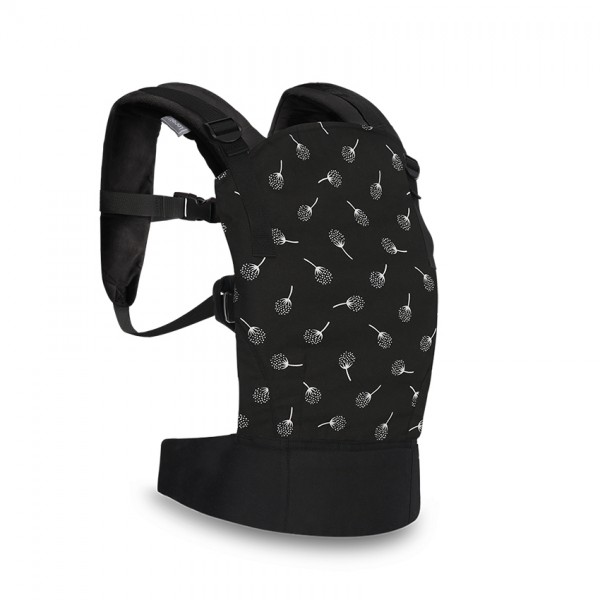 Lorelli Μάρσιπος Εργονομικός Backpack Wally Black Floral (10010160002)  Lorelli Μάρσιπος Εργονομικός Backpack Wally Black Floral (10010160002)