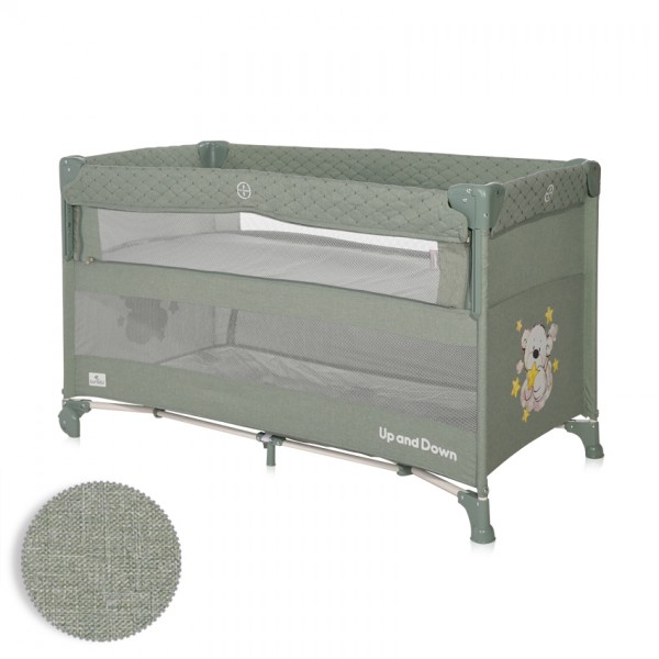Lorelli Bertoni Παρκοκρέβατο Up and Down 2 Επιπέδων Iceberg Green Teddy Bear (10080062372) Lorelli Bertoni Παρκοκρέβατο Up and Down 2 Επιπέδων Iceberg Green Teddy Bear (10080062372)