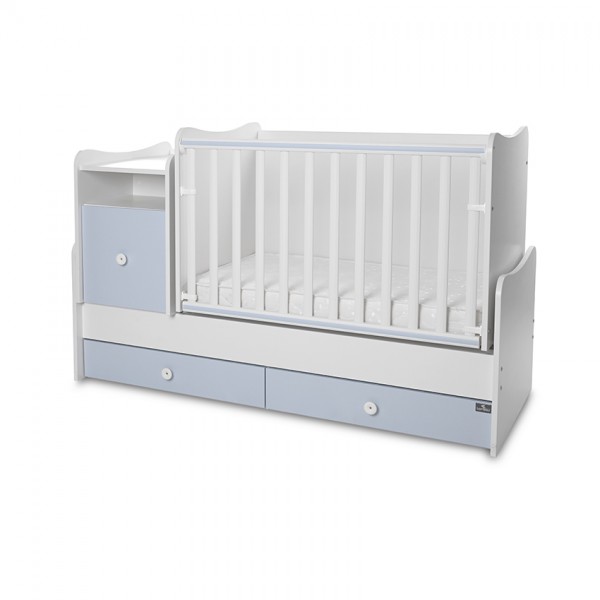 Μετατρεπόμενο Κρεββάτι Lorelli Bertoni Trend Plus New White-Bay Blue (10150400039A) Μετατρεπόμενο Κρεββάτι Lorelli Bertoni Trend Plus New White-Bay Blue (10150400039A)