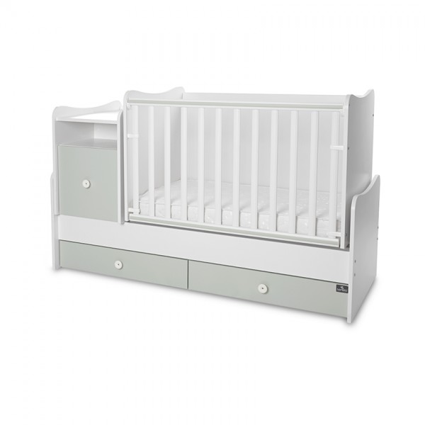 Μετατρεπόμενο Κρεββάτι Lorelli Bertoni Trend Plus New White-Milky Green (10150400040A) Μετατρεπόμενο Κρεββάτι Lorelli Bertoni Trend Plus New White-Milky Green (10150400040A)