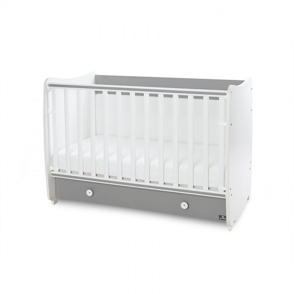 Μετατρεπόμενο Κρεββάτι Lorelli Bertoni Dream New 70x140 White-Stone Grey (10150440041A) Μετατρεπόμενο Κρεββάτι Lorelli Bertoni Dream New 70x140 White-Stone Grey (10150440041A)