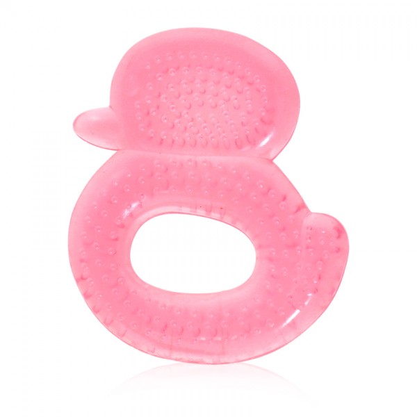 Lorelli Bertoni Μασητικό οδοντοφυΐας με νερό Duck Pink (10210610001) Lorelli Bertoni Μασητικό οδοντοφυΐας με νερό Duck Pink (10210610001)