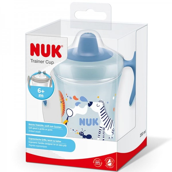 Nuk Παιδικό Ποτηράκι Nuk Trainer Cup 230ml Blue (10751140) Nuk Παιδικό Ποτηράκι Nuk Trainer Cup 230ml Blue (10751140)