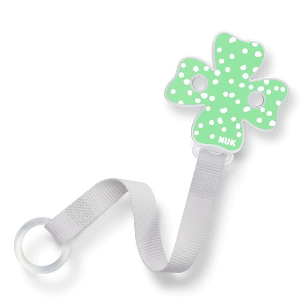 Nuk Αλυσίδα Πιπίλας με Κρίκο Πράσινο Τριφύλλι (10751535) Nuk Αλυσίδα Πιπίλας με Κρίκο Πράσινο Τριφύλλι (10751535)