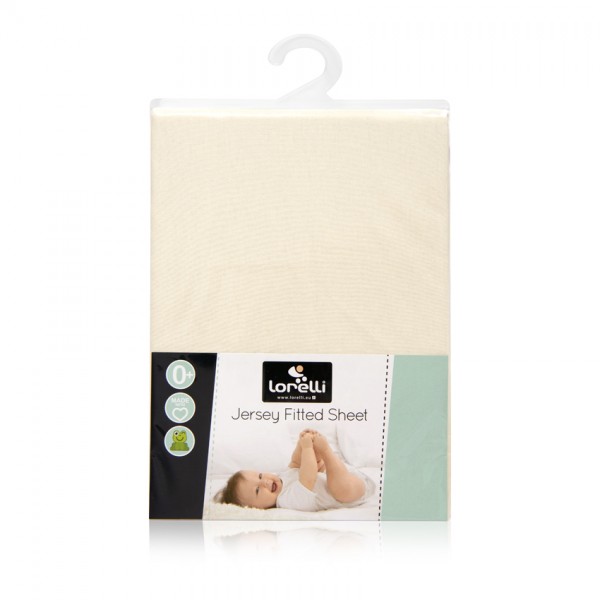 Lorelli Bertoni Σελτεδάκι Κρεβατιού Jersey 60/120cm  Beige (20050070007) Lorelli Bertoni Σελτεδάκι Κρεβατιού Jersey 60/120cm  Beige (20050070007)
