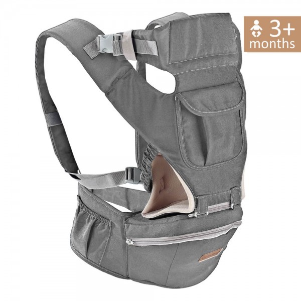 Bebestars Μάρσιπος Carry & Go Dark Grey (222-186) Bebestars Μάρσιπος Carry & Go Dark Grey (222-186)