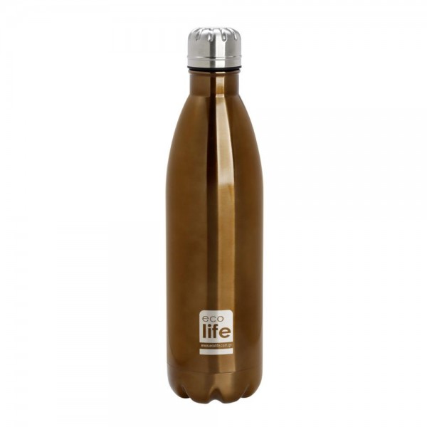 Life Green ανοξείδωτο θερμός 750ml με διπλό τοίχωμα Bronze ( 33-BO-3003) Life Green ανοξείδωτο θερμός 750ml με διπλό τοίχωμα Bronze ( 33-BO-3003)