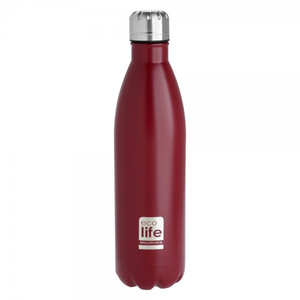 Life Green ανοξείδωτο θερμός 750ml με διπλό τοίχωμα Red Matte (33-BO-3004) Life Green ανοξείδωτο θερμός 750ml με διπλό τοίχωμα Red Matte (33-BO-3004)