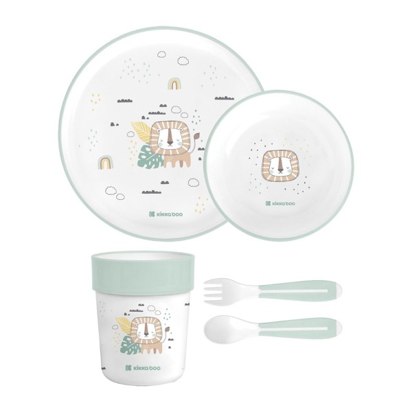 Kikka Boo Σετ Φαγητού PP Savanna Mint (31302040138) Kikka Boo Σετ Φαγητού PP Savanna Mint (31302040138)