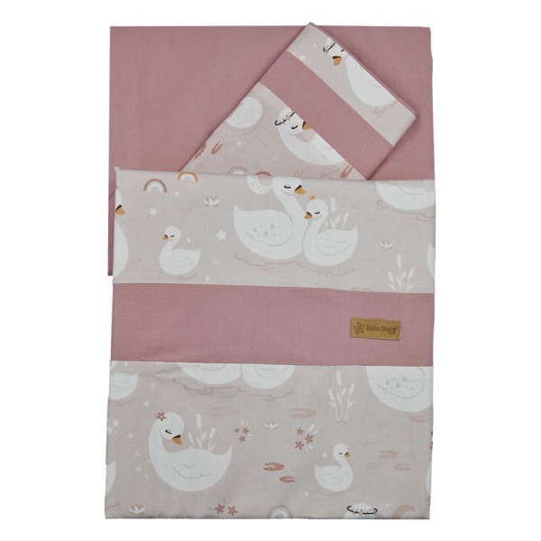 Bebe Stars Σεντόνια 3 Τεμαχίων Swan (3141) Bebe Stars Σεντόνια 3 Τεμαχίων Swan (3141)