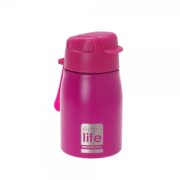 Life Green Pink παγουράκι 400ml Eσωτερικό καλαμάκι (33-BO-1997) Life Green Pink παγουράκι 400ml Eσωτερικό καλαμάκι (33-BO-1997)