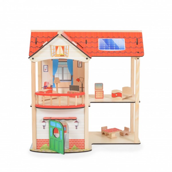 Moni Ξύλινο Κουκλόσπιτο Elly EV17 (3800146223199) Moni Ξύλινο Κουκλόσπιτο Elly EV17 (3800146223199)