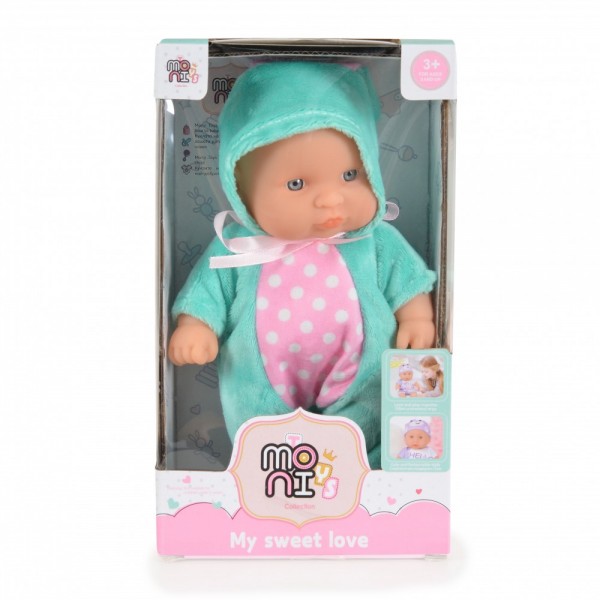 Moni Toys Μωράκι  Bunny 6128 Green 20cm (3800146223403) Moni Toys Μωράκι  Bunny 6128 Green 20cm (3800146223403)