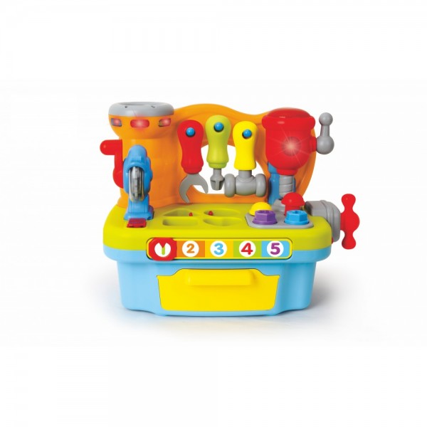 Hola Toys Τραπεζάκι Δραστηριοτήτων Ο Πρώτος μου Πάγκος Εργασίας με Φως για 18+ Μηνών (3800146224196) Hola Toys Τραπεζάκι Δραστηριοτήτων Ο Πρώτος μου Πάγκος Εργασίας με Φως για 18+ Μηνών (3800146224196)