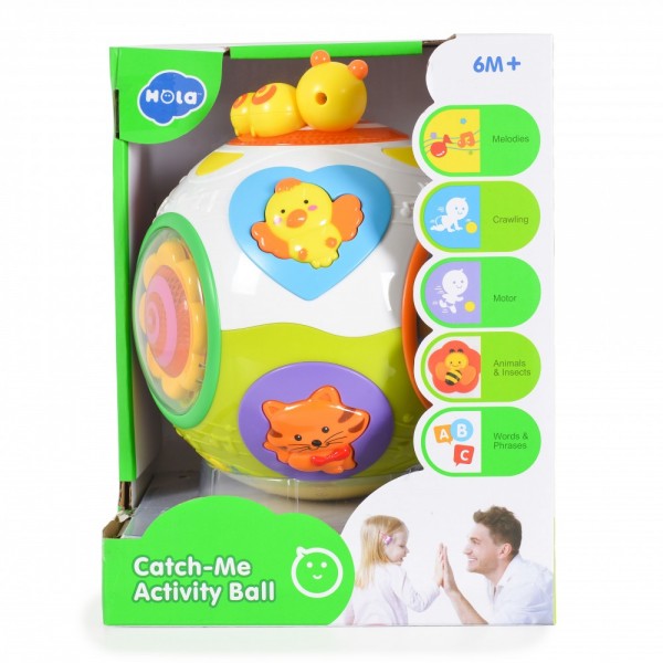 Hola Μπάλα Δραστηριοτήτων Catch-me activity ball 938 (3800146224721) Hola Μπάλα Δραστηριοτήτων Catch-me activity ball 938 (3800146224721)