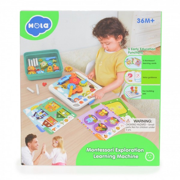 Hola Toys Εκπαιδευτικό Παιχνίδι Montessori για 3+ Ετών (3800146224912) Hola Toys Εκπαιδευτικό Παιχνίδι Montessori για 3+ Ετών (3800146224912)