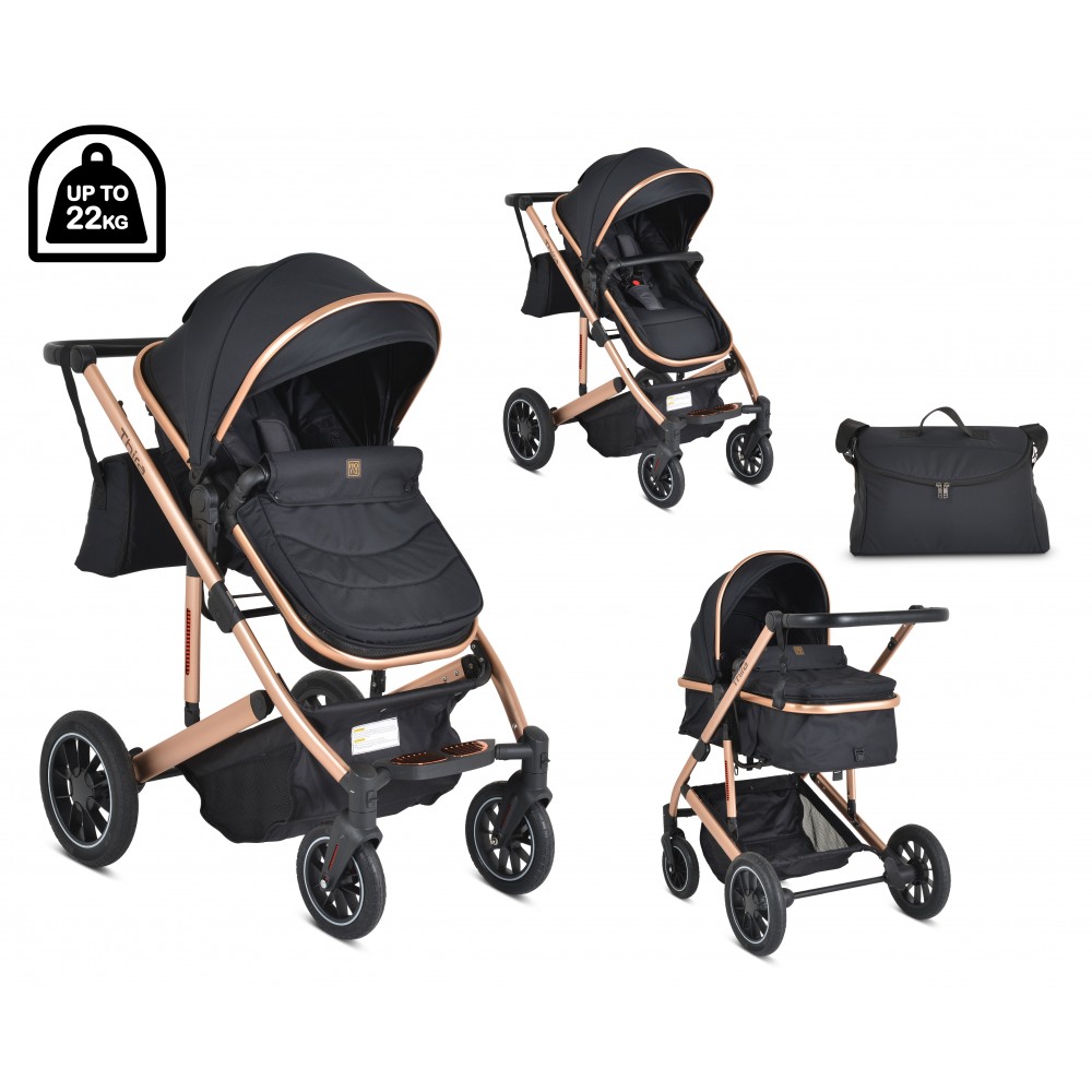 Cangaroo Καρότσι Thira 3 σε 1 Black (3800146236069-1) Cangaroo Καρότσι Thira 3 σε 1 Black (3800146236069-1)