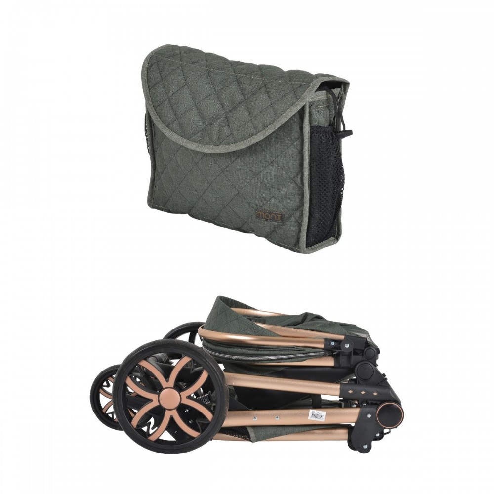 Cangaroo Καρότσι Alma 2 σε 1 Green (3800146236106) Cangaroo Καρότσι Alma 2 σε 1 Green (3800146236106)