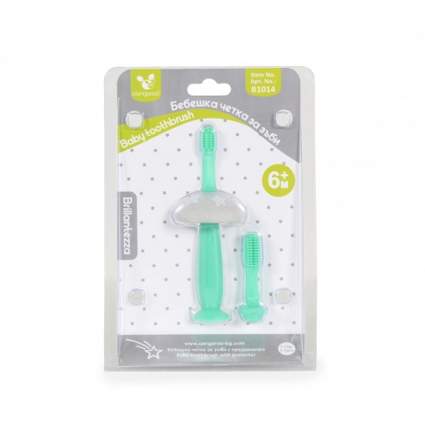 Cangaroo  Βρεφική Οδοντόβουρτσα Brillantezza mint (3800146269159) Cangaroo  Βρεφική Οδοντόβουρτσα Brillantezza mint (3800146269159)