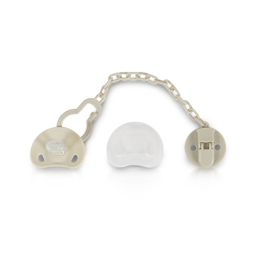 Cangaroo Κλιπ Πιπίλας με πιπίλα Star Beige (3800146269708) Cangaroo Κλιπ Πιπίλας με πιπίλα Star Beige (3800146269708)