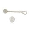 Cangaroo Κλιπ Πιπίλας με πιπίλα Star Beige (3800146269708) Cangaroo Κλιπ Πιπίλας με πιπίλα Star Beige (3800146269708)