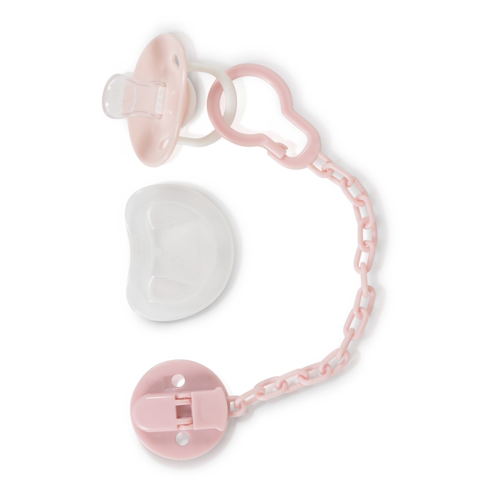 Cangaroo Κλιπ Πιπίλας με πιπίλα Star Pink (3800146269715) Cangaroo Κλιπ Πιπίλας με πιπίλα Star Pink (3800146269715)