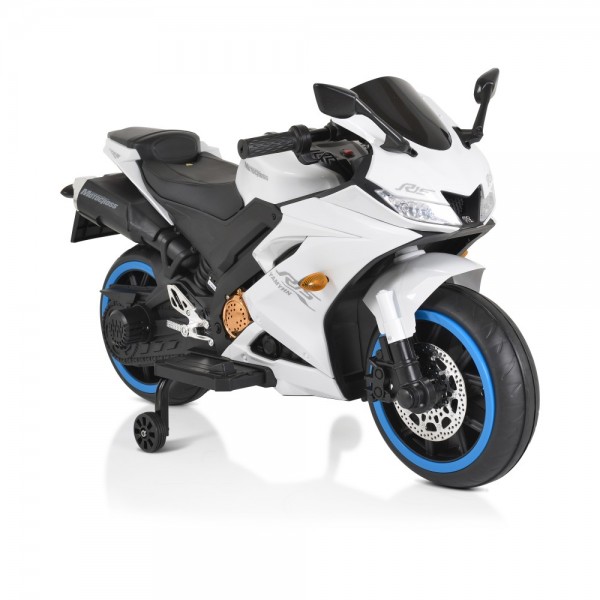 Moni Ηλεκτροκίνητη Μηχανή 12V Moni BO Motocross painting White (3801005000319) Moni Ηλεκτροκίνητη Μηχανή 12V Moni BO Motocross painting White (3801005000319)