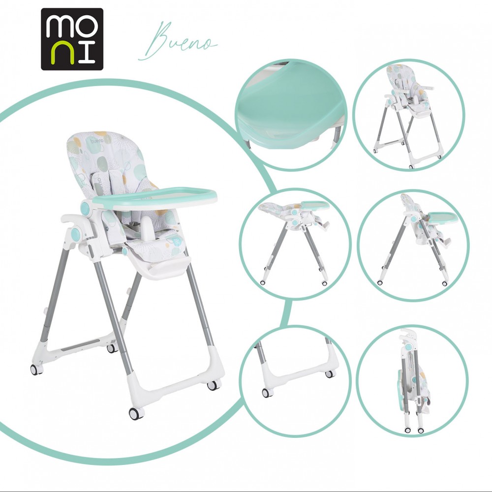 Moni Καρεκλάκι Φαγητού Bueno Blue (3801005151097) Moni Καρεκλάκι Φαγητού Bueno Blue (3801005151097)