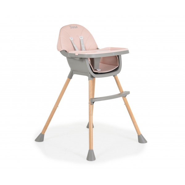 Moni Καρεκλάκι Φαγητού 2 in 1Donut Pink (3801005151905)